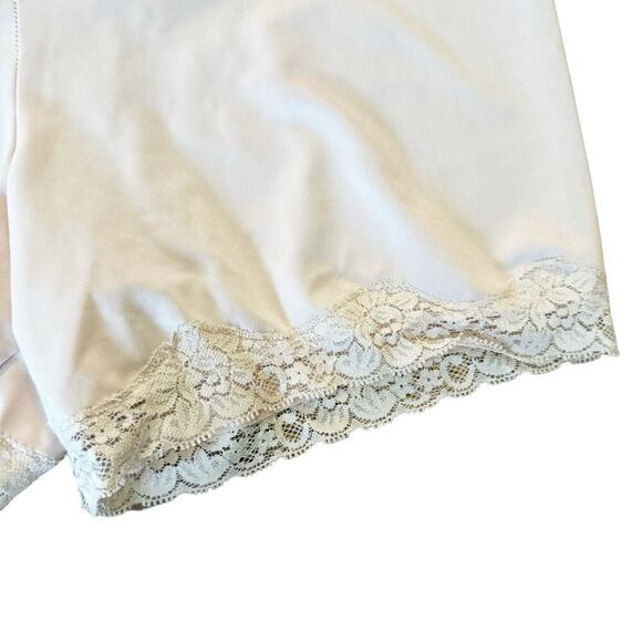 Marilyn Monroe Shaping Boy Short Shapewear Undergarment Nude Lace Detail 1X - Picture 5 of 12